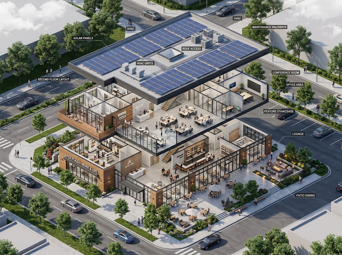 3D BIM Modeling and Architectural Visualization