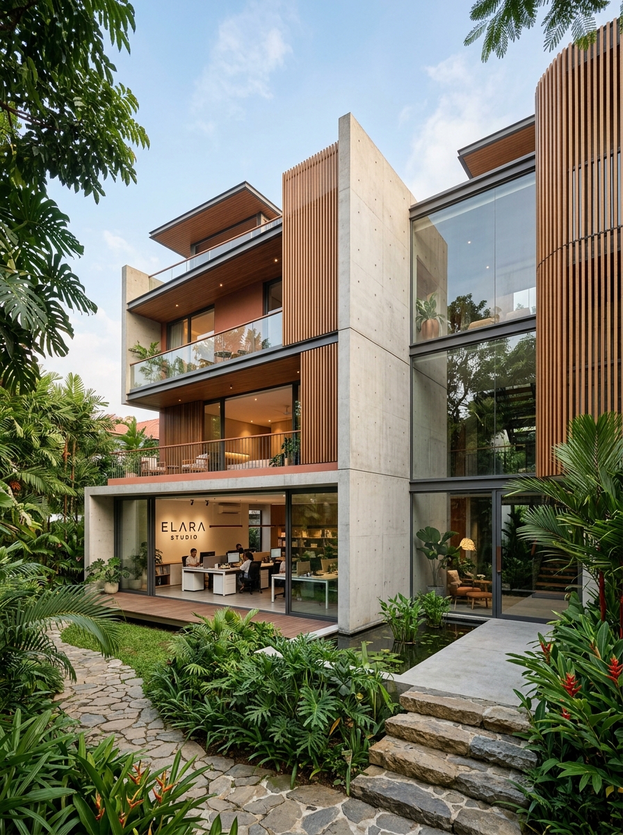 Award Winning Contemporary Building by ONE Commercial Constructions